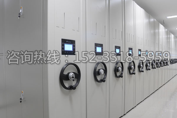 盛隆柜業生產的密集柜在結... 盛隆柜業生產的密集柜在結...